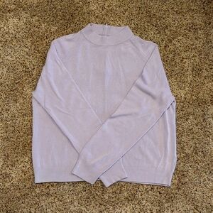 Purple vintage turtle neck